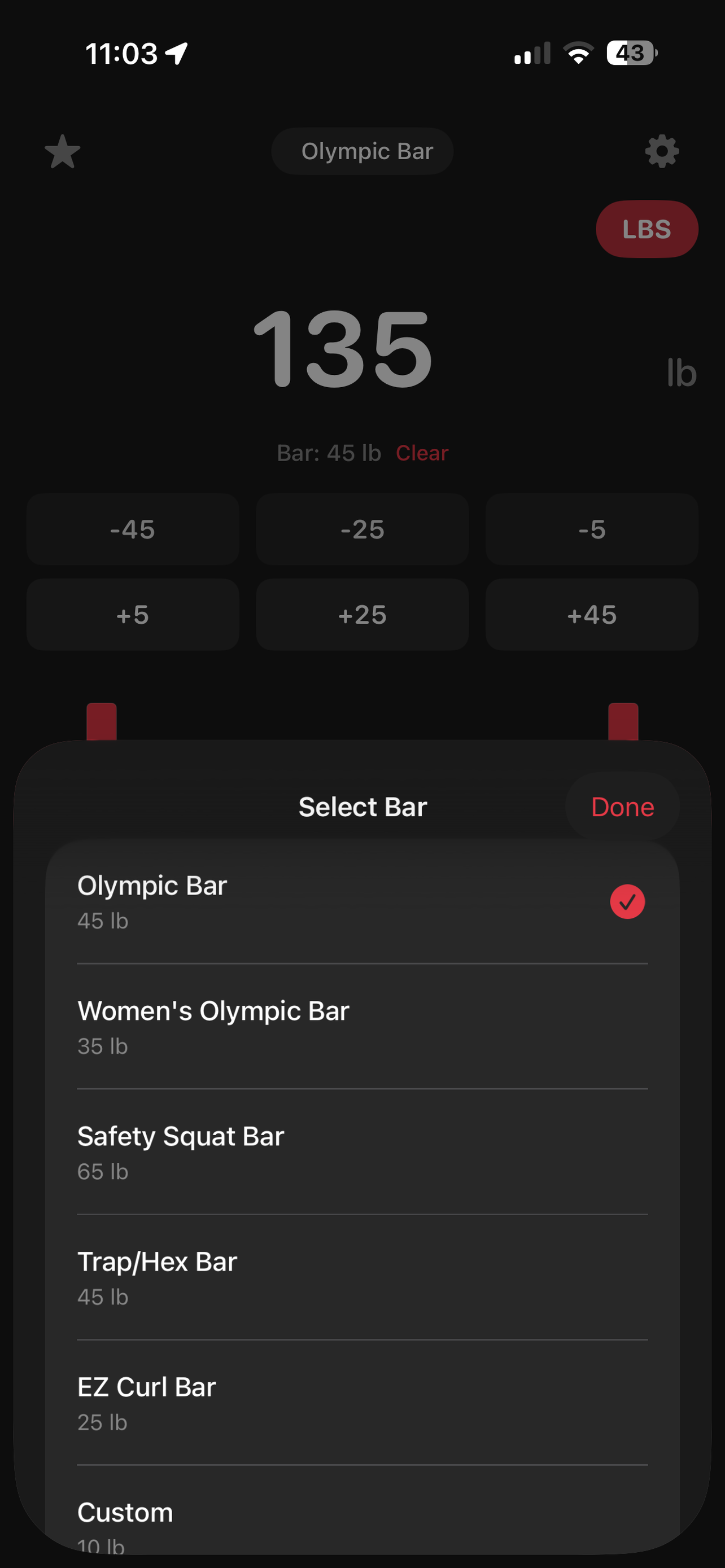 Choose your bar type